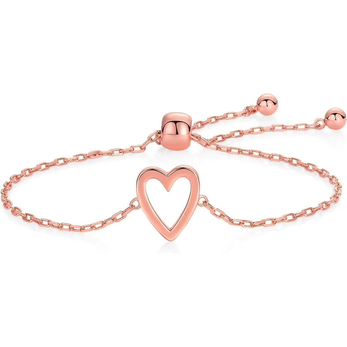 18k gold-plated heart bracelet,Two heart One bond,suitable mother and daughter,lovers,sisters love bracelet,commemorative gifts