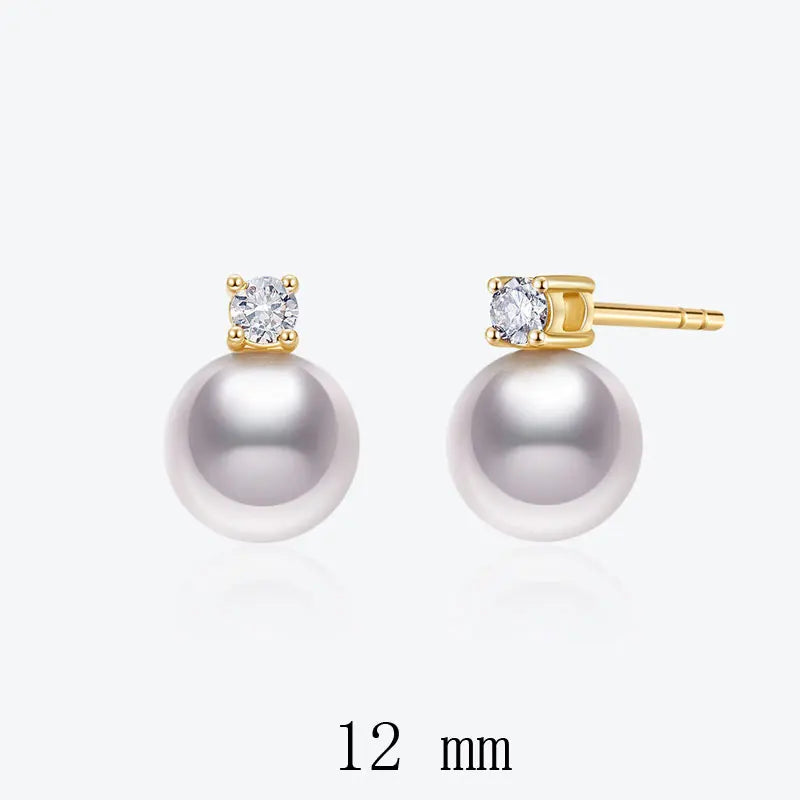 Elegant Pearl Stud Earring