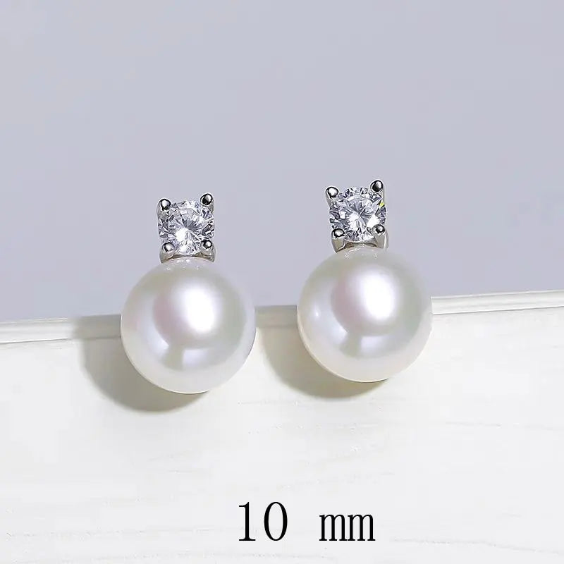 Elegant Pearl Stud Earring