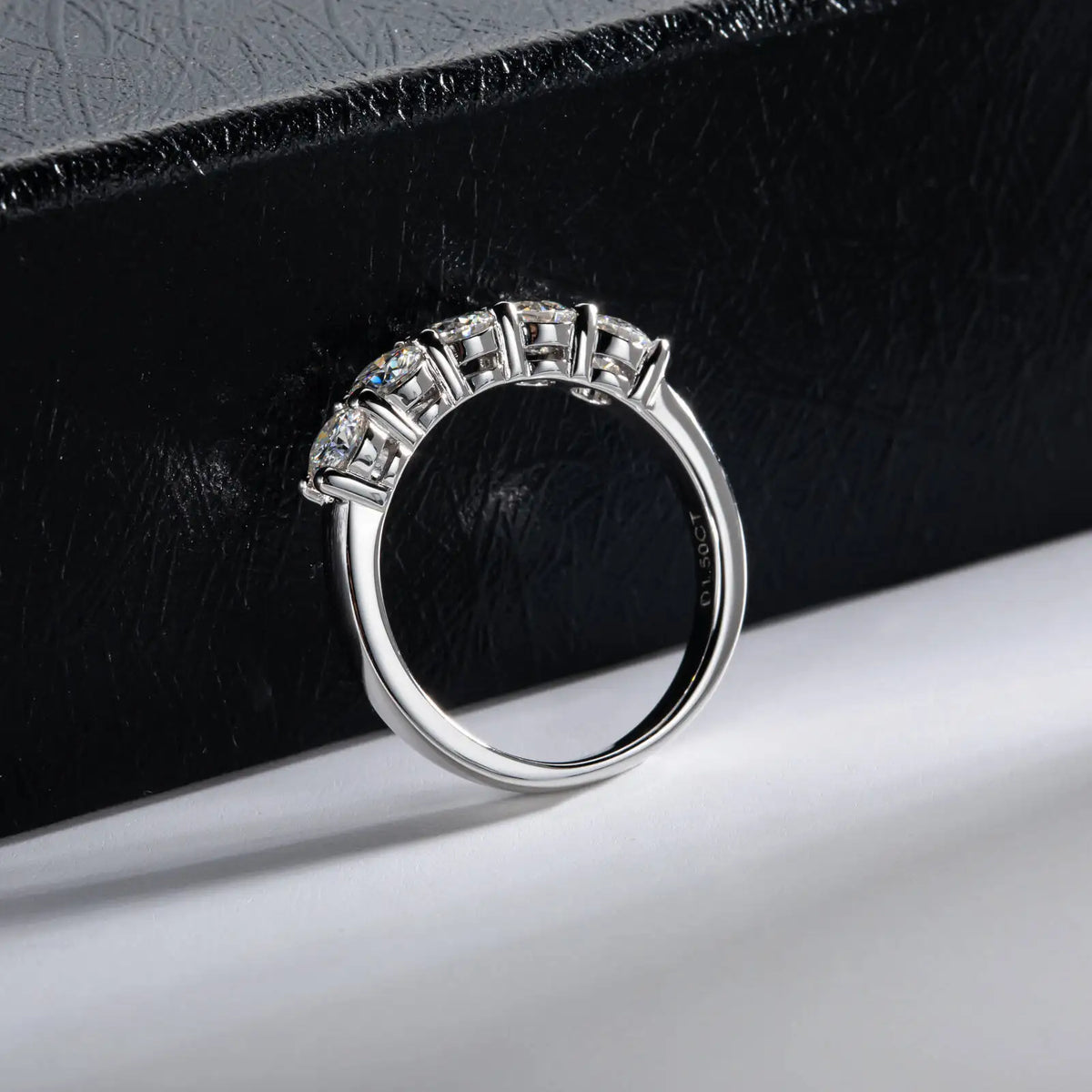 Silver Crystal Cluster Ring