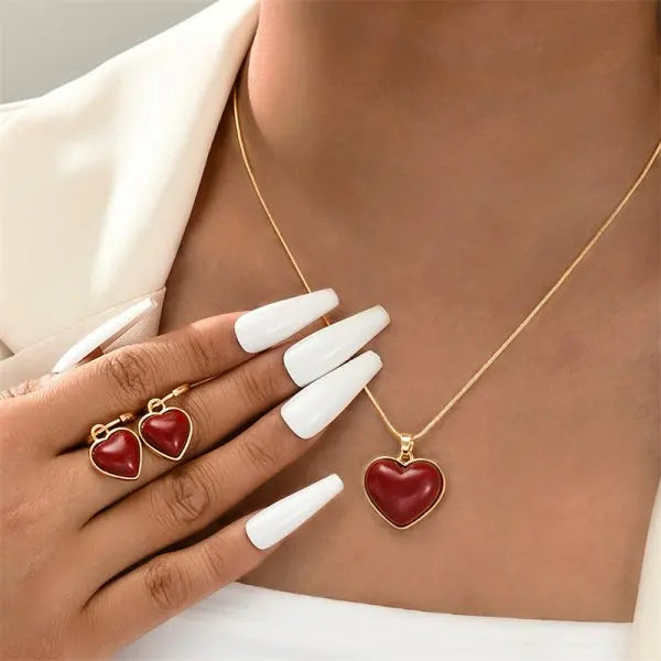 Light Luxury Shining Zircon Imitation Pearl Jewelry Sets for Women Trendy Versatile Necklace Earrings Party Christmas Gifts