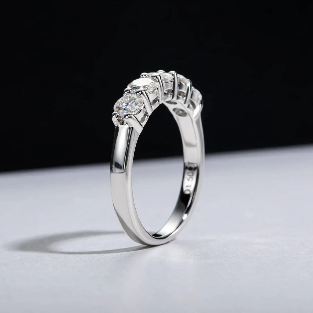 Silver Crystal Cluster Ring