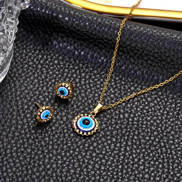 Light Luxury Shining Zircon Imitation Pearl Jewelry Sets for Women Trendy Versatile Necklace Earrings Party Christmas Gifts
