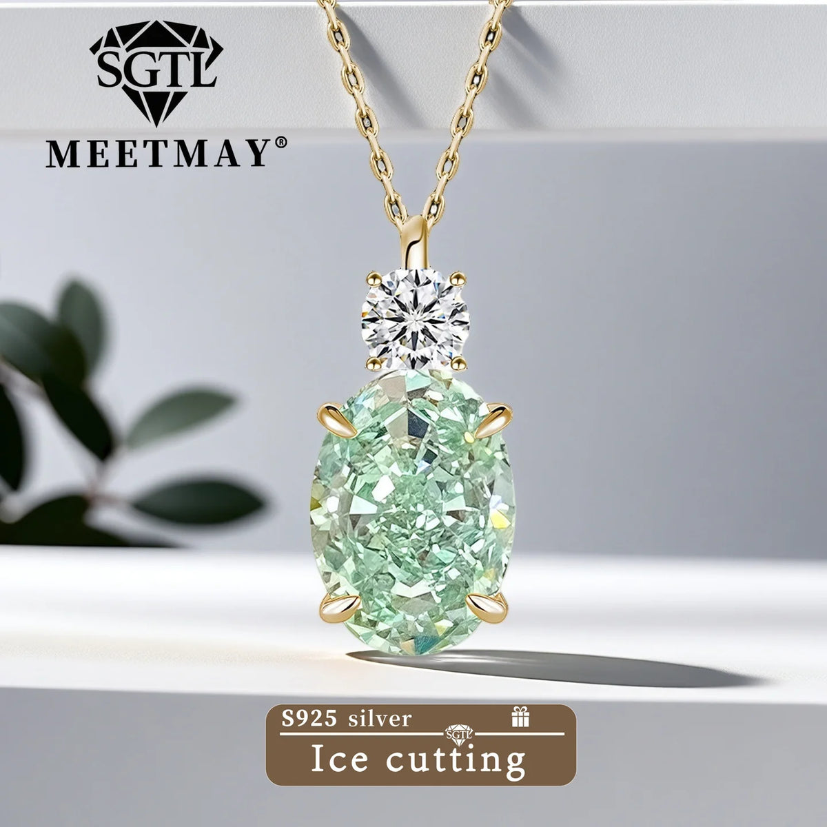 Premium Zircon Silver Stud Earrings