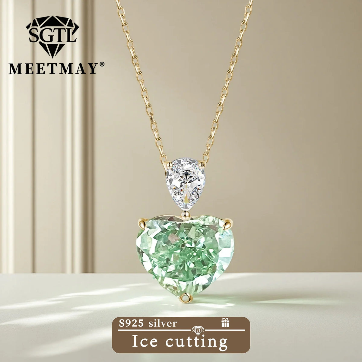 Premium Zircon Silver Stud Earrings